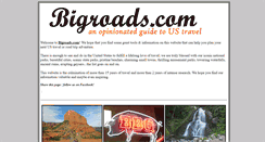 Desktop Screenshot of bigroads.com